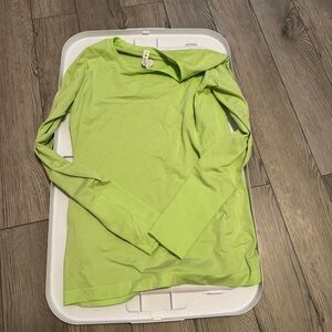 Lululemon Athletica Swiftly Green Long Sleeve Top